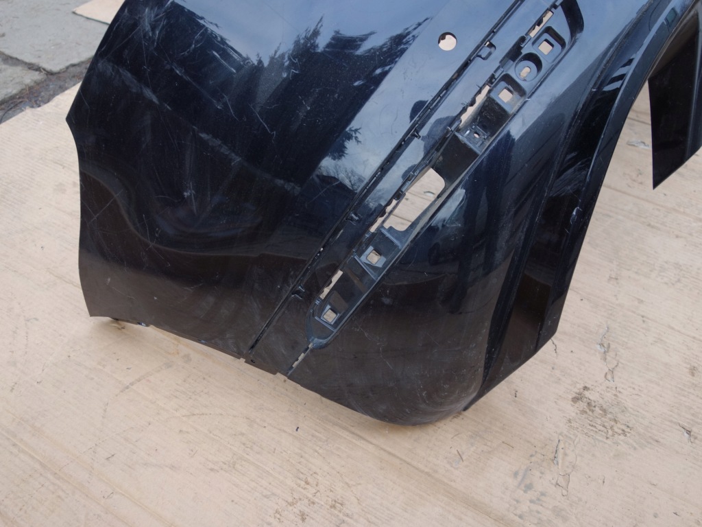 Бампер vw touareg 10- r-line задний + хром Недорого