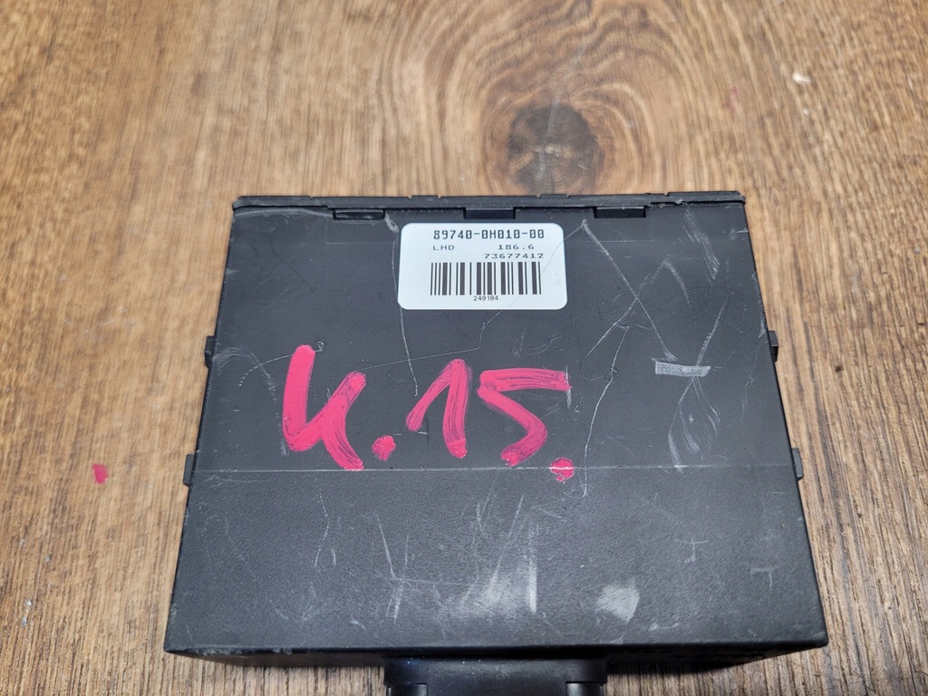 фото №12, Модуль комфорта yaris aygo c1 1.0 89740-0h010