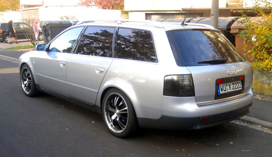 фото №11, Audi a6 s6 c5 4b 97-04 kombi avant лампы светодиодный задняя задние led smoke тёмные