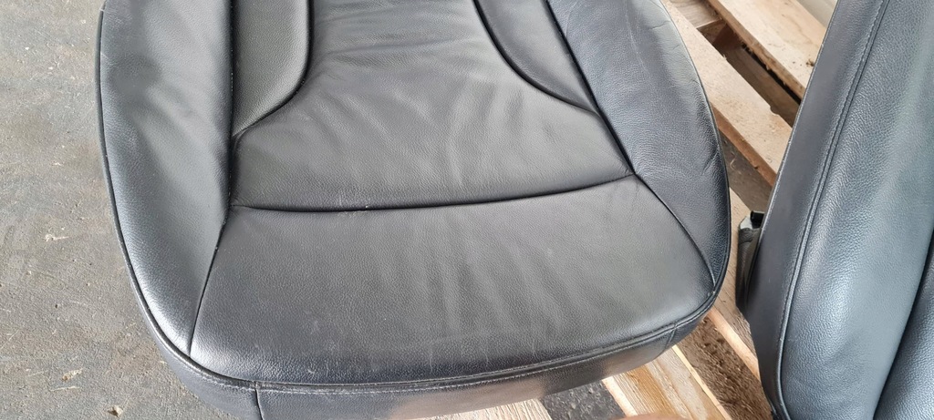 фото №14, Q5 8r шкіра сидіння лівий перед обшивка сидіння mialno