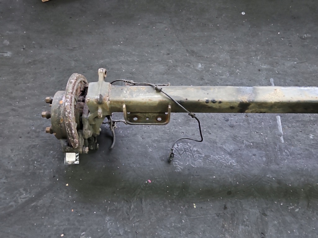 Задня балка oś задній r15 ступиця fiat ducato iv 14- Оригінал