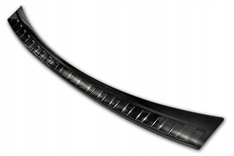 фото №10, Toyota rav4 iv набір - czarna накладка na бампер задній + накладки порогові