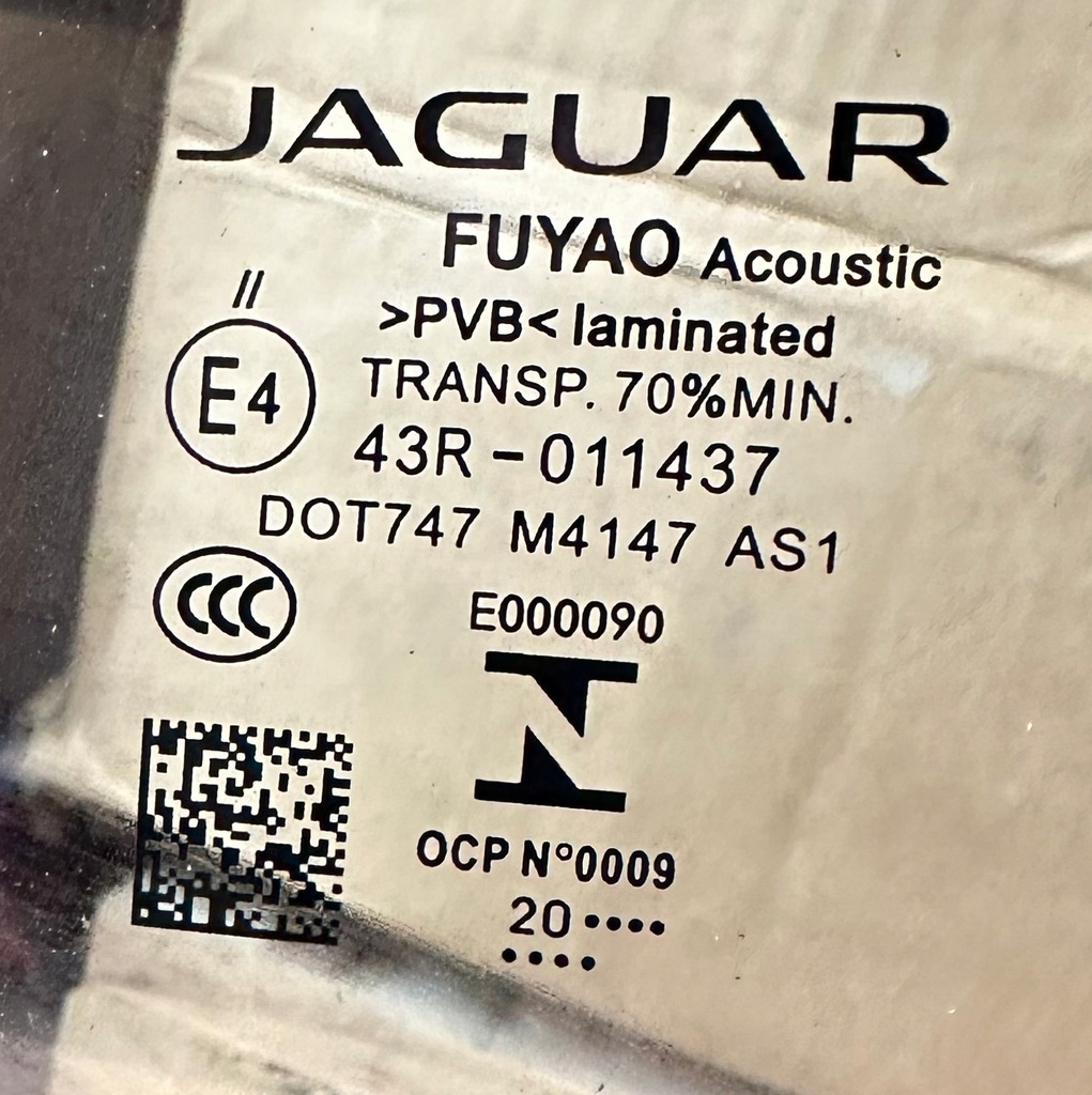 фото №7, Jaguar f-pace lift новый model стекло лобовое камера датчик радар датчик