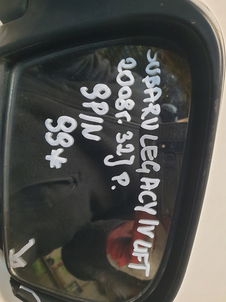 фото №7, Дзеркало праве 9 pin subaru legacy iv lift 2008 rok код лакофарбового покриття 32j