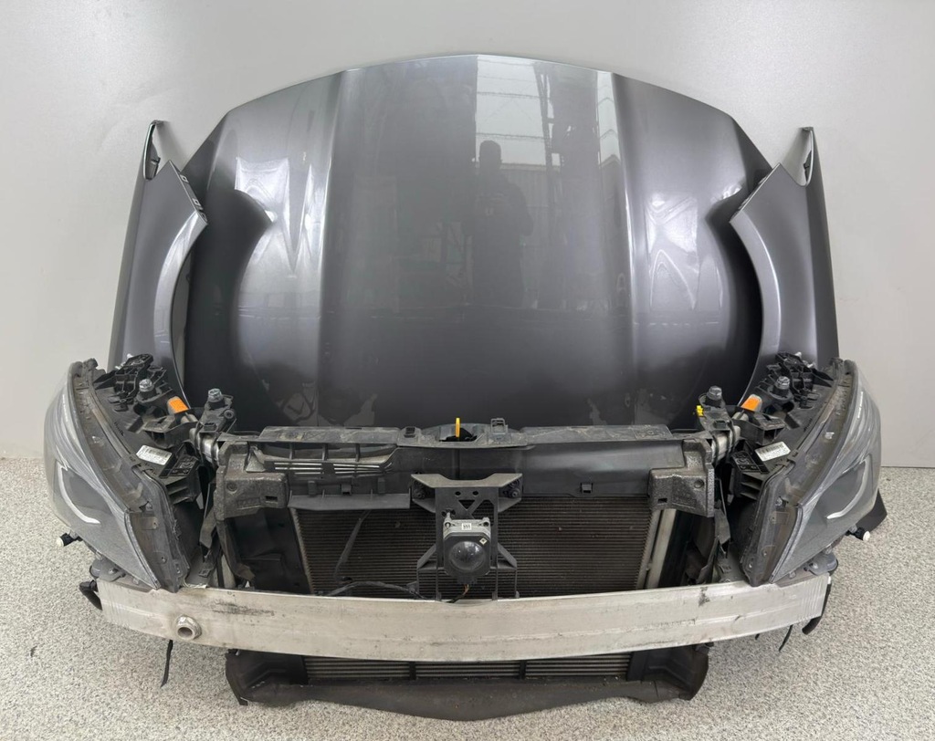 фото №7, Mercedes cla w117 117 перед бампер pas лампи bi ксенон радіатор капот 787