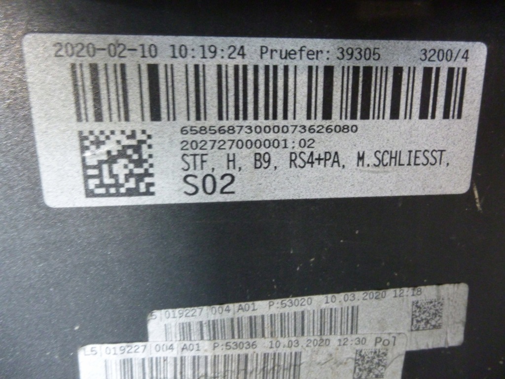 фото №9, Audi rs4 b9 lift 19+ 8w9 kombi бампер задній