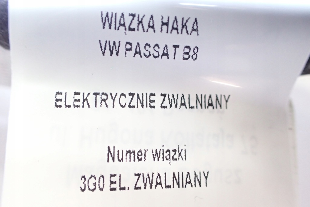 фото №6, Nowa жгут фаркоп электрический vw passat b8 3g