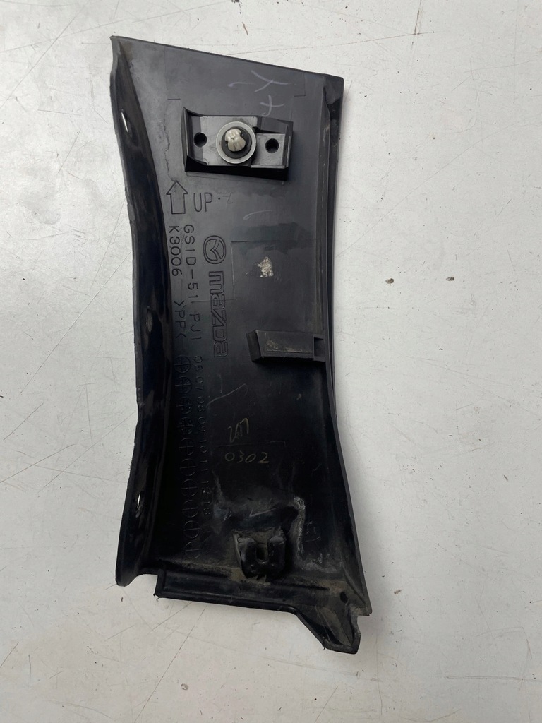 фото №8, Молдинг накладка крыла правая mazda 6 ii gh