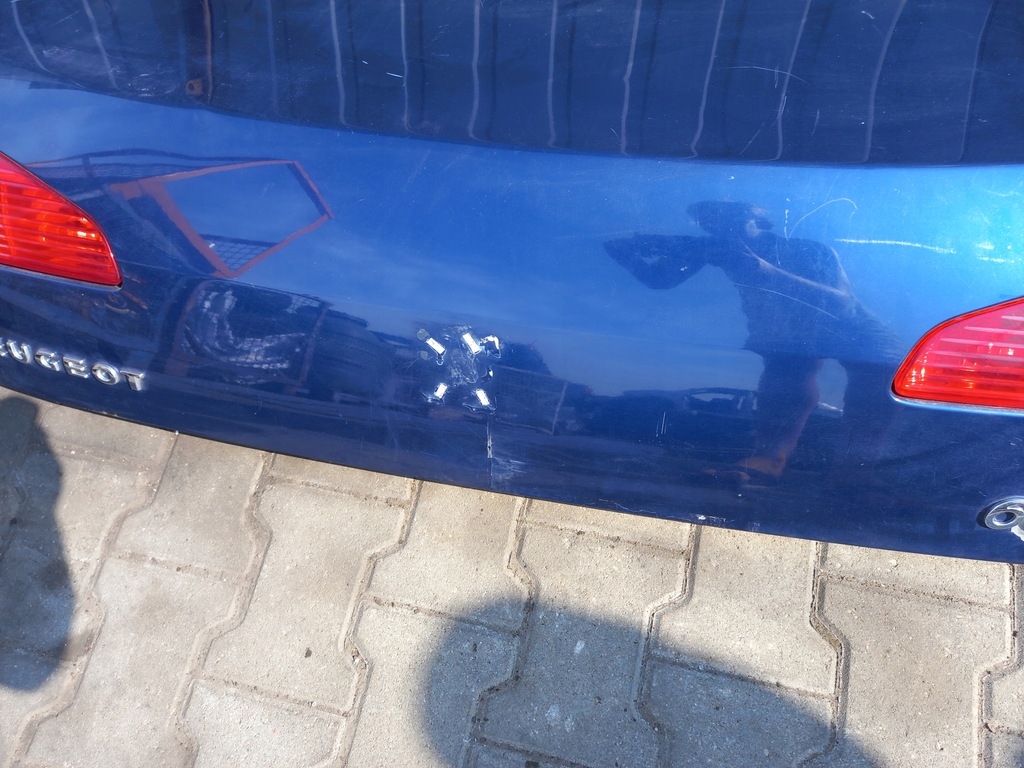 фото №4, Задня кришка багажника peugeot 607 00r