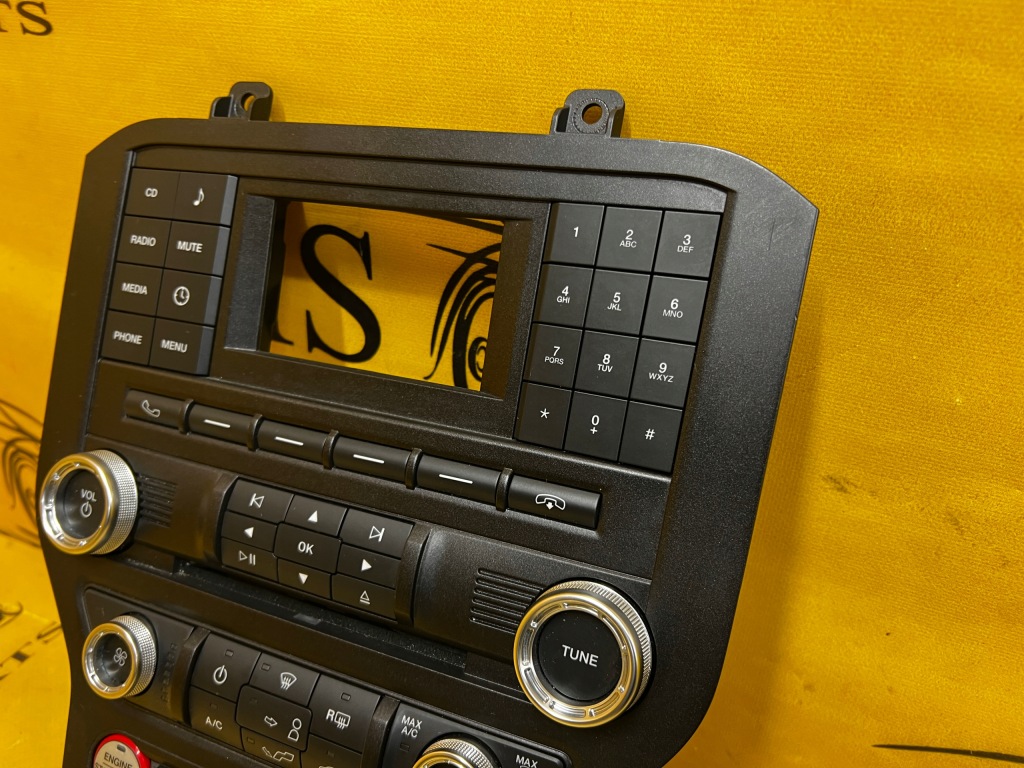 фото №3, Панель кондиционера радио кнопка запуск стоп ford mustang vi usa