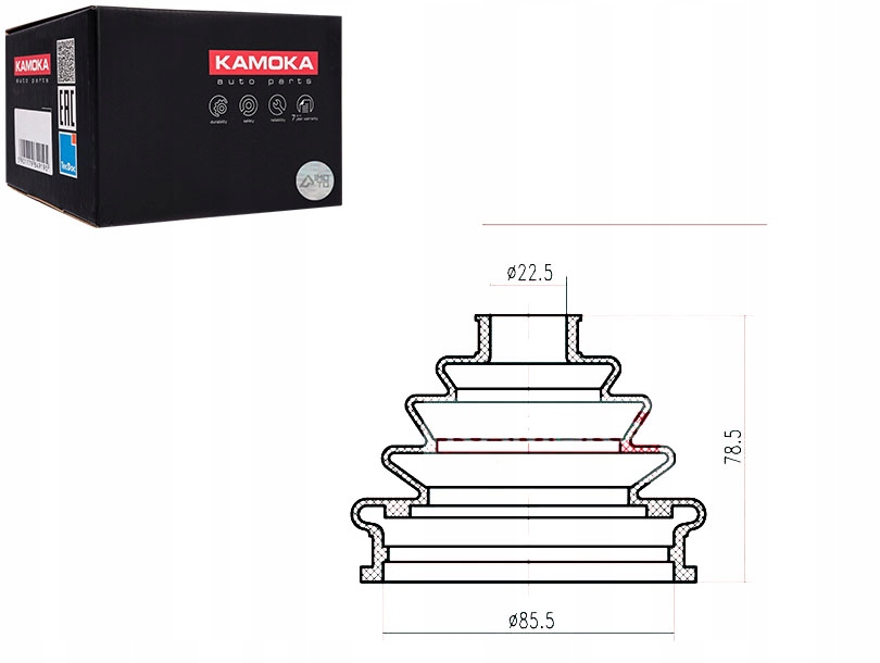 фото №1, Kamoka набір захист шарнір