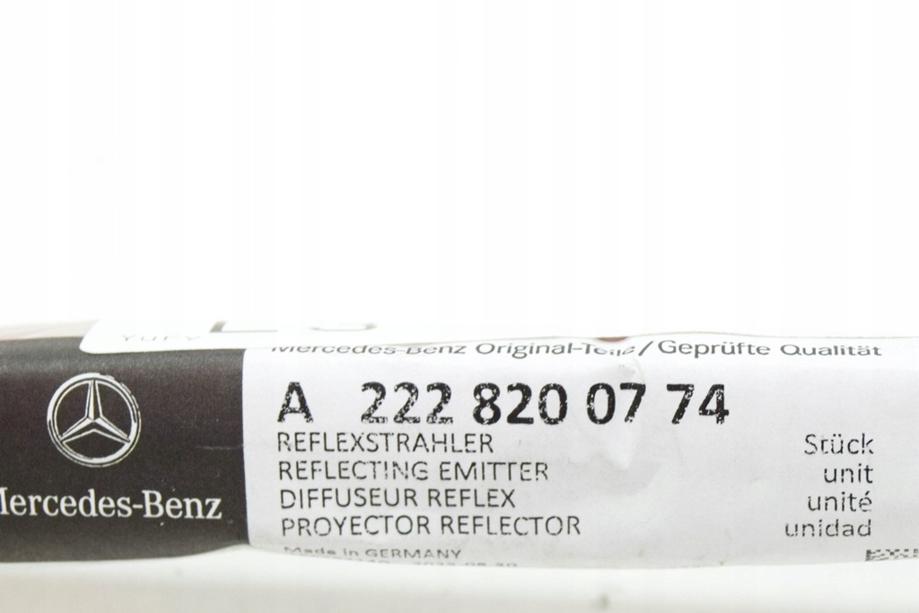 фото №6, Mb s-class w222 відбивач заднього бампера ліва сторона a2228200774 оригінальний