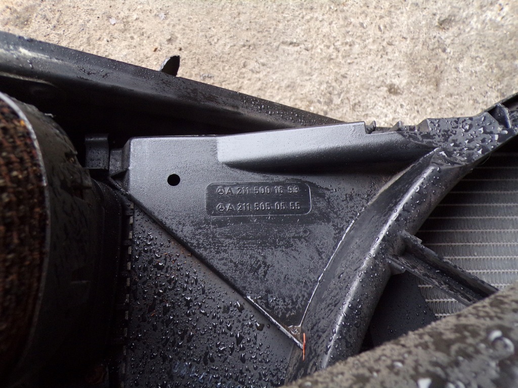 фото №6, Pas передний радиатор mercedes w219 cls комплект