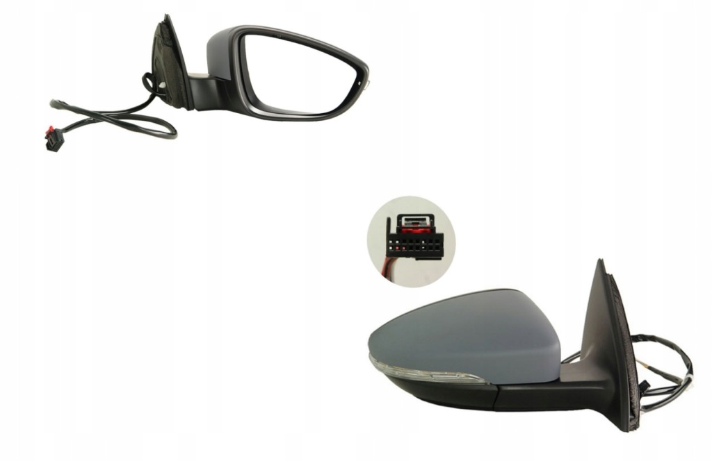 фото №1, Дзеркало праве електричний volkswagen passat b7 10-