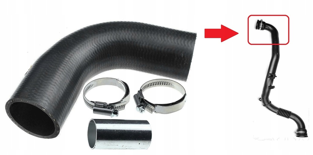 фото №1, Труба wąż шланг turbo / турбіни renault espace iv 1.9 dci 8200142349