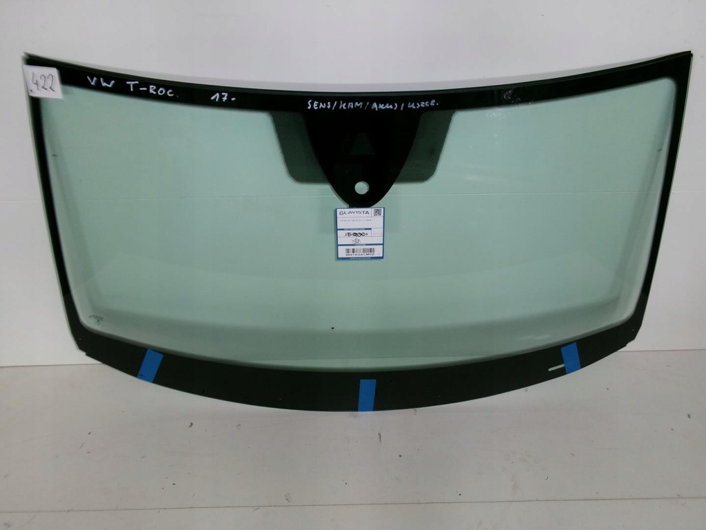 фото №1, Стекло лобовое перед vw t-roc датчик камера акустический nowa 2017-
