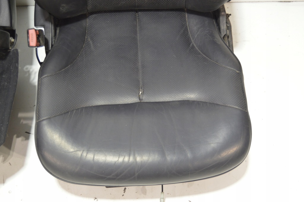 фото №5, Сидіння заднє сидіння комплект czarna шкіра електрика mercedes w140 s klasa