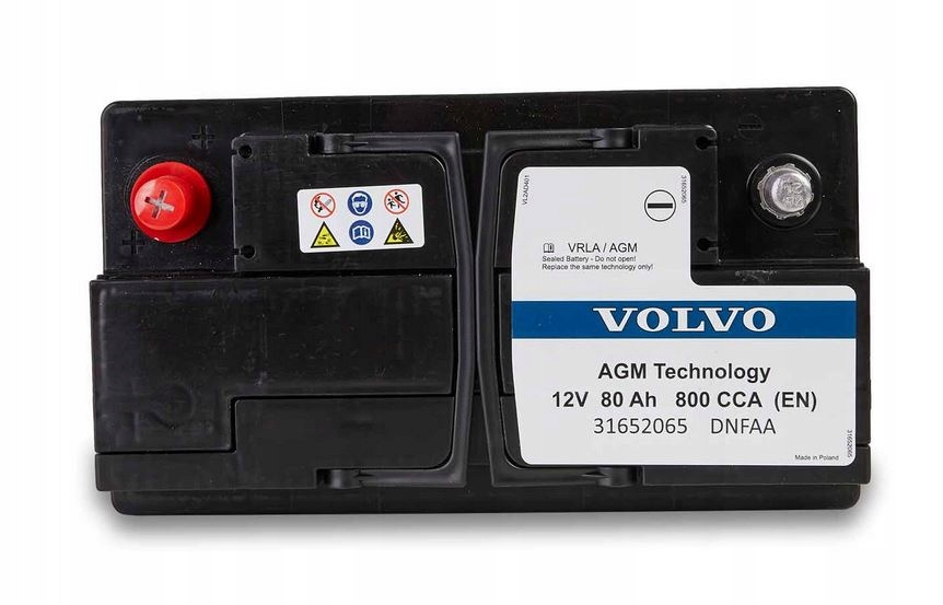 Купити Акумулятор 12v 800a 80ah volvo