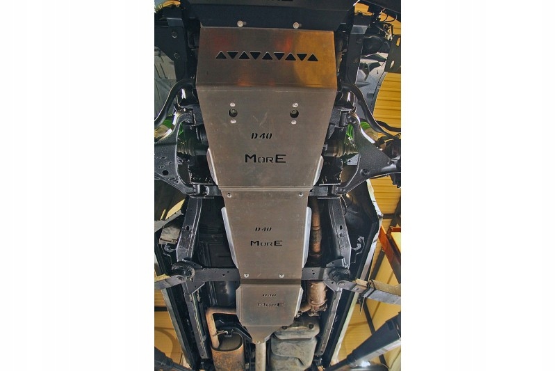 фото №2, Комплект захист підвіска nissan pathfinder r51 alu