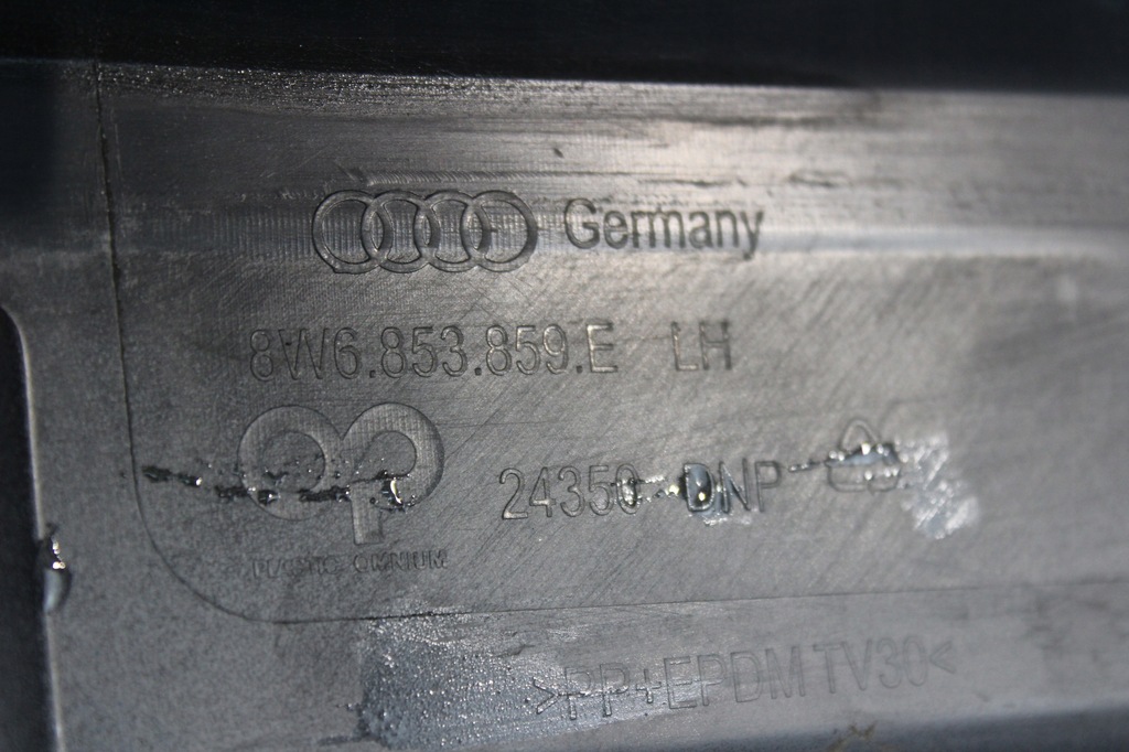 фото №5, Молдинг поріг ліва audi a5 8w lift s-line nowa oem 8w6853859e