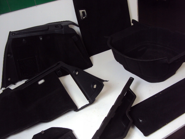 фото №4, Салон обшивки багажника mercedes glk x204 10-