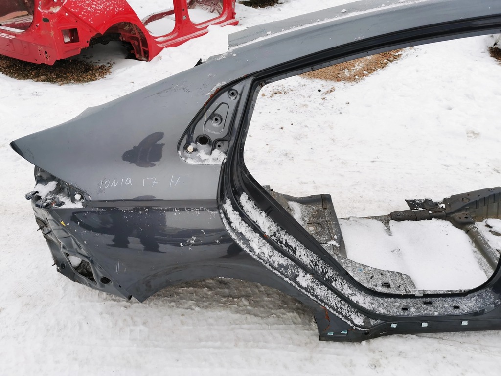 фото №2, Hyundai ioniq четверть крыло задняя правая порог