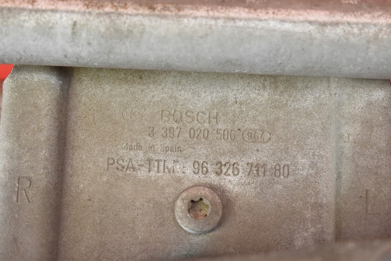 фото №6, Механизм моторчик дворник перед eu 9632671180 citroen c5 1 i 04-08