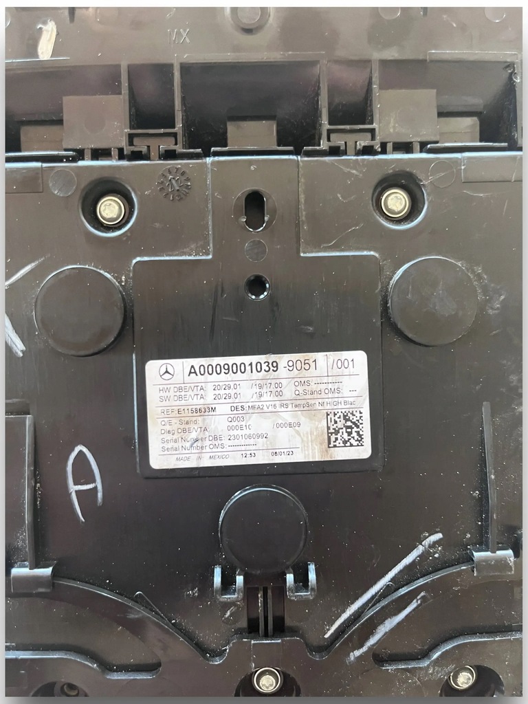 фото №7, Mercedes w247 лампа потолочный a0009001039 #174 !m