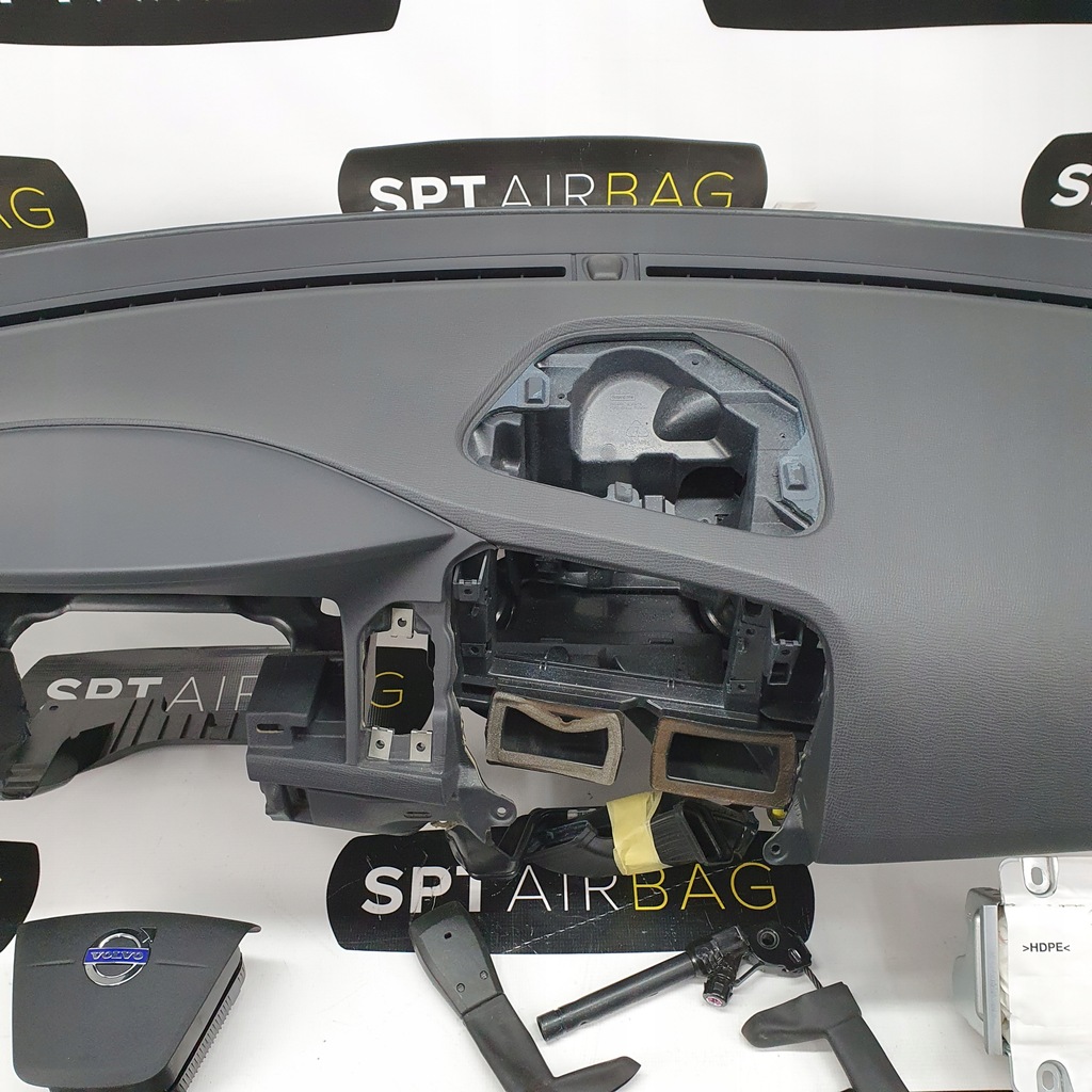 фото №3, Xc60 приборная панель консоль подушки безопасности ремни подушка безопасности