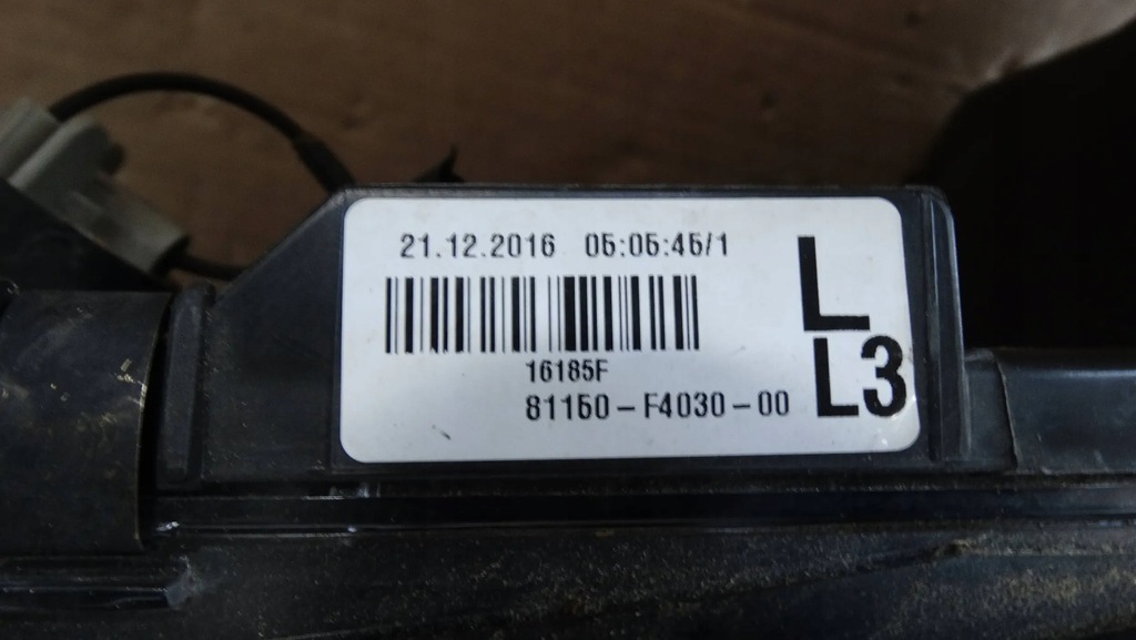 фото №12, Лампа левый перед 81150-f4030 toyota c-hr линза led