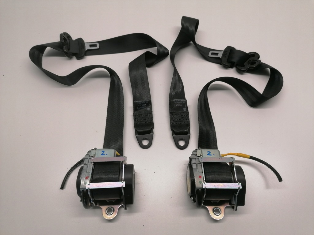 фото №1, Fiat doblo ii ремені безпеки перед передні оригінал seat ремені