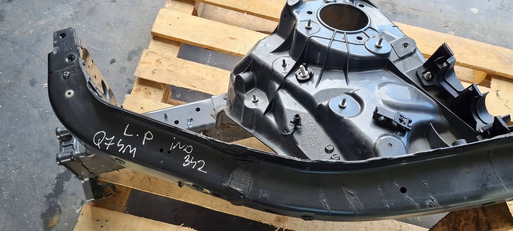 фото №14, Q7 4m ii sq7 лонжерон чверть ліва лівий перед lz7s підкрилок