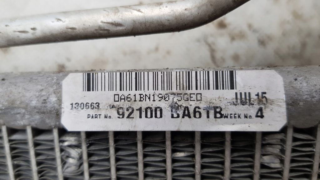 фото №8, Радиатор кондиционера nissan juke 1.5