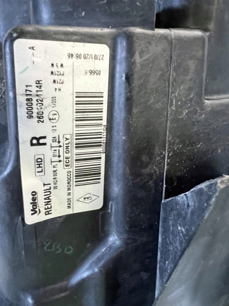 фото №9, Лампа права перед dacia dokker 12-