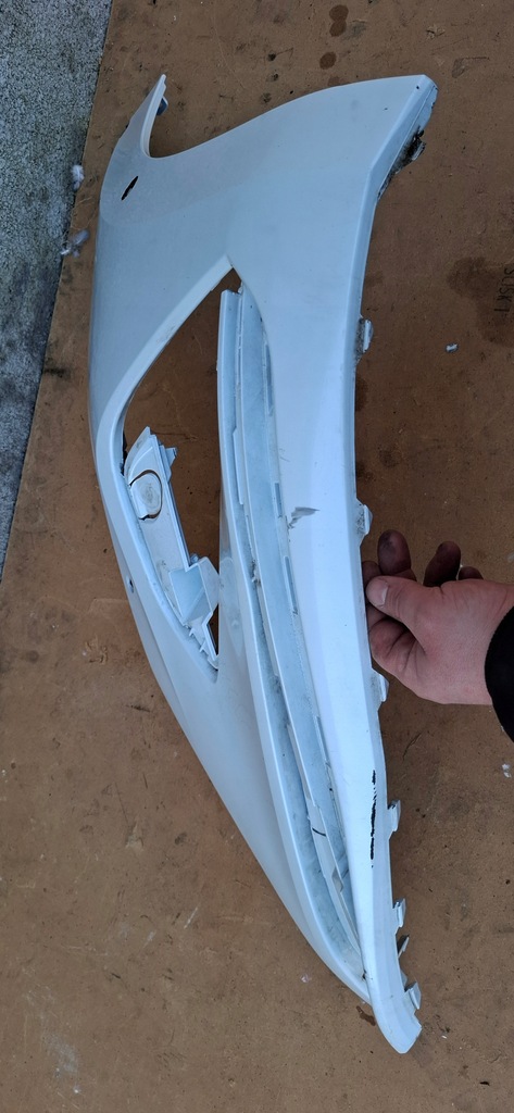 фото №11, Vw arteon 3g8 lift 2020- кутик бампера лівий перед білий перламутр 3g8807013