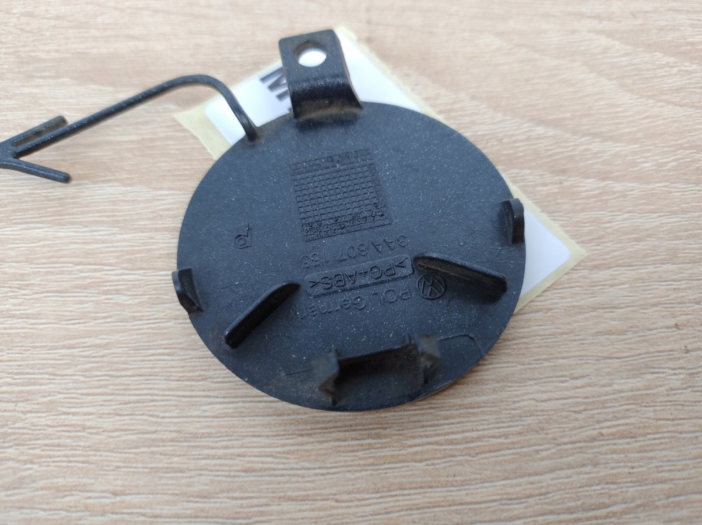 фото №3, Vw passat b7 заглушка фаркоп бампера перед