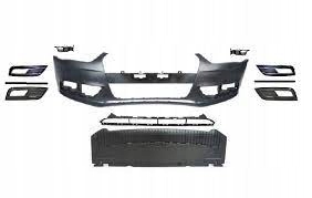 фото №1, Audi a4 b8 11+lift бампер защита направляющие рамки kmp