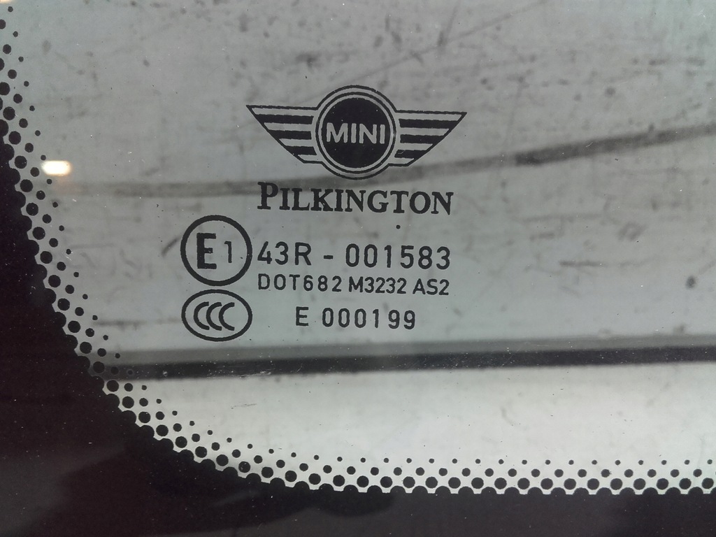 фото №2, Mini countryman r60 скло кузовна ліва задня