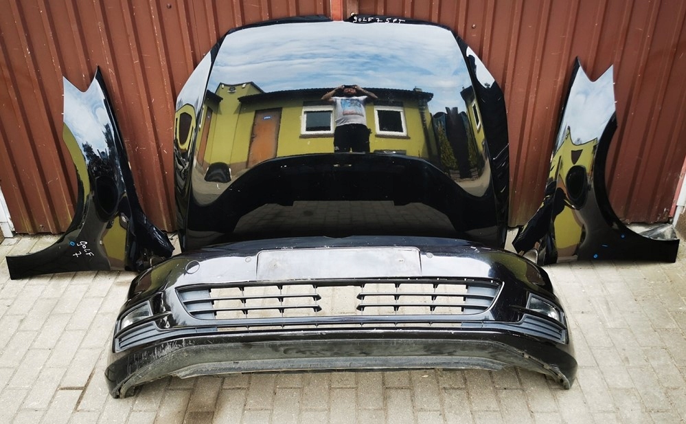 фото №13, Vw golf vii 12-17 бампер перед kompletny демонтаж 4xpdc