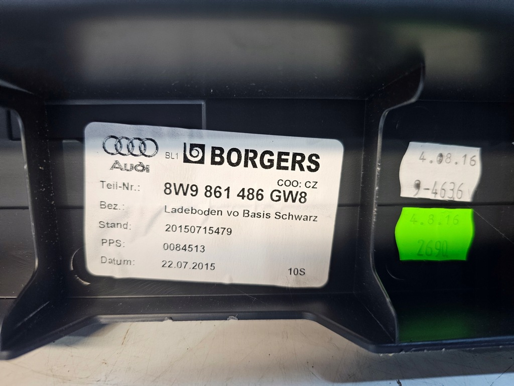 фото №8, Набор ремонтный audi a4 b9 avant 8w9861486