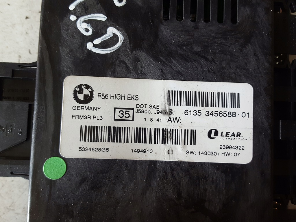 фото №2, Mini cooper r56 lift r55 модуль блок управления свет