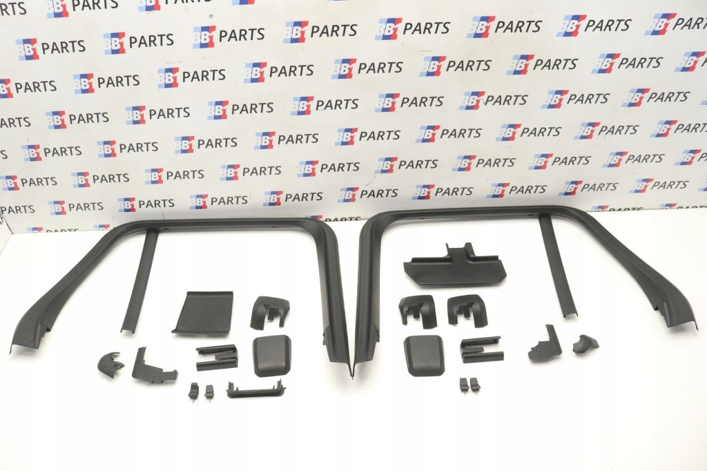 Bmw g05 x5 сидіння комфорт заднє сидіння обшивки 7-osób czarna шкіра m-pakiet шторка Оригінал