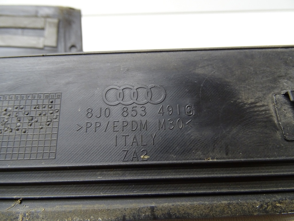 фото №11, Молдинг порог защита порог левая левый перед 8j0853491g audi tt 8j s-line