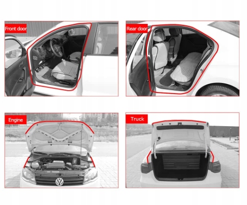 фото №10, Прокладка лента уплотнительная samoprzylepna do дверь тип автомобиля b 5m