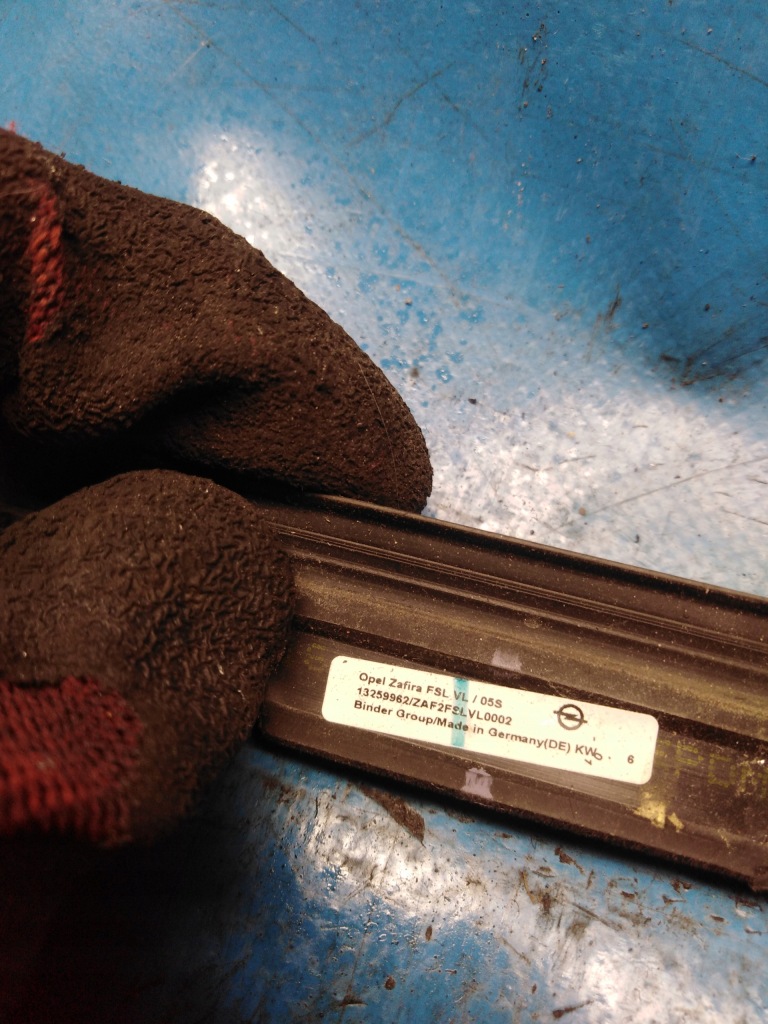 фото №4, Молдинг хром двері лівий перед opel zafira c