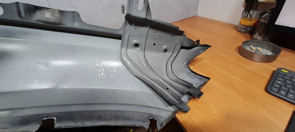 фото №10, Крила лівий перед aluminiowy mercedes w167 gle a1678802500