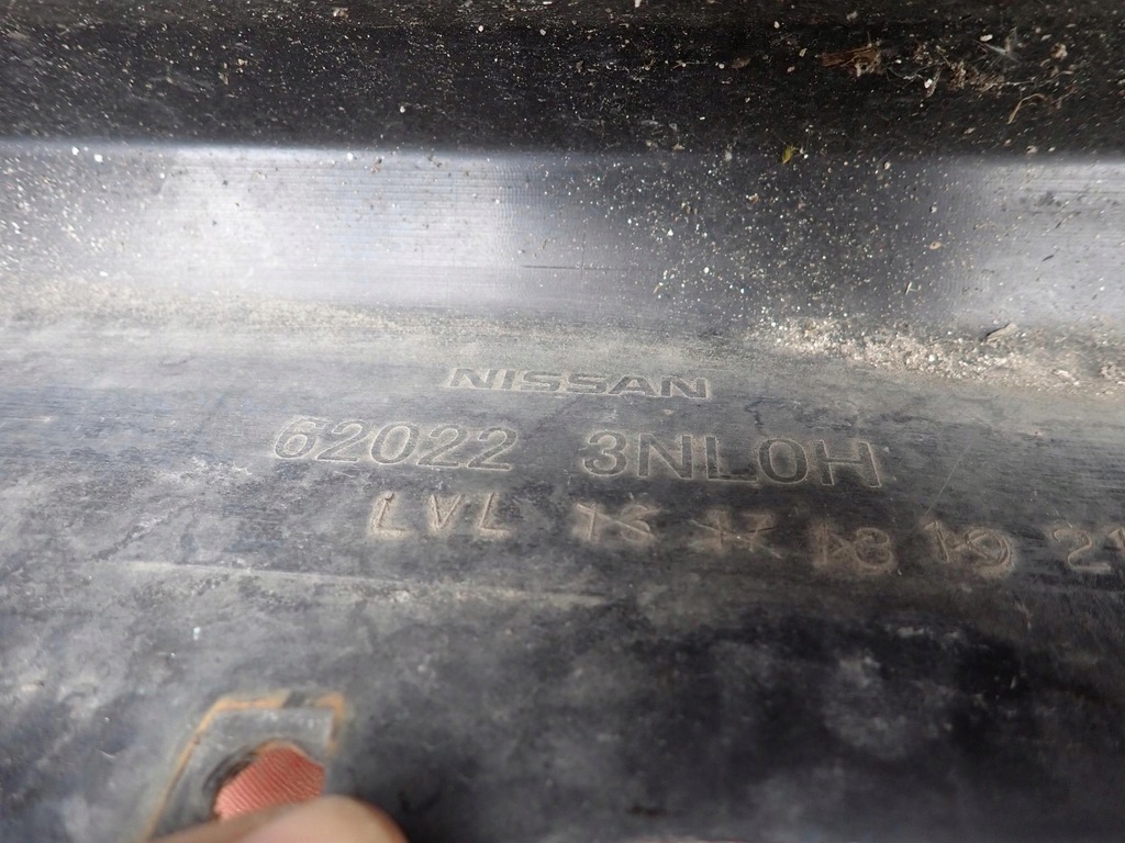 фото №16, Nissan leaf i 1 10-17 бампер перед передний