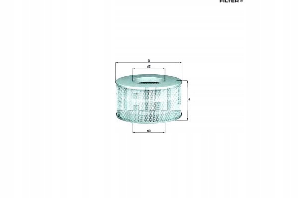 фото №1, Knecht lx 1641 фільтр повітря