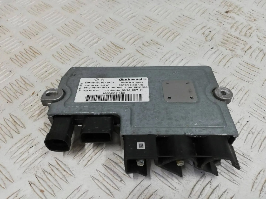 фото №1, Partner iii ii berlingo модуль запуск стоп psa 9802096780