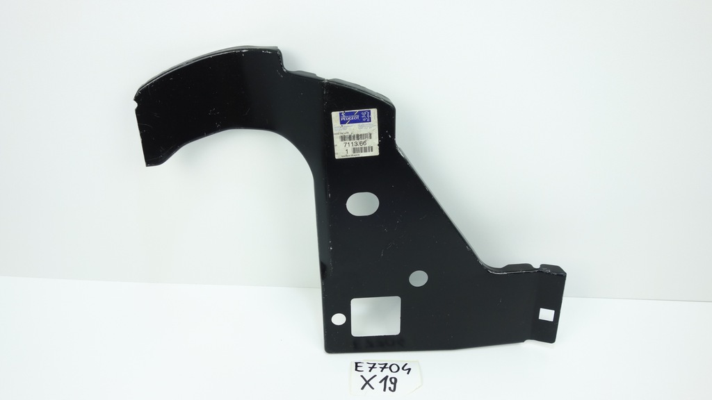 фото №1, Peugeot 405 lift 1992- пластина корпус фара левая 7113.66